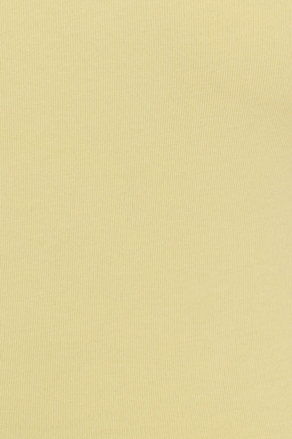 Portia Square Neckline T Shirt Yellow Garage Clothing Women