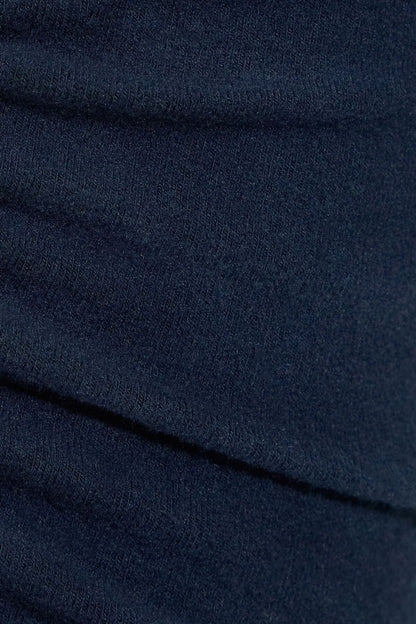 Brushed Jersey Shorts Navy Garage Clothing Women