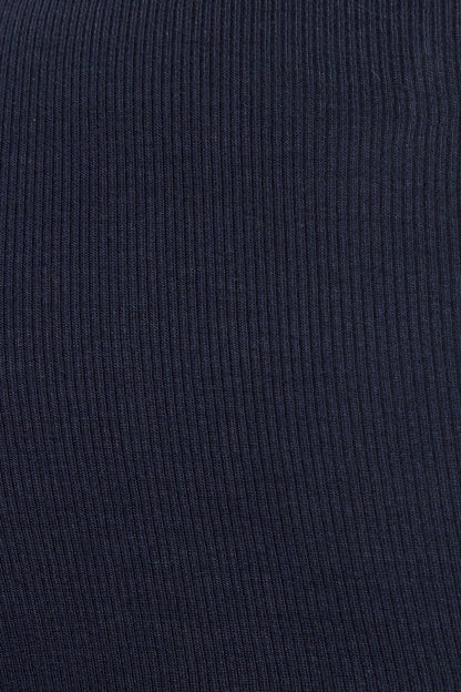 Tara V-Neck Long Sleeve Top Navy Garage Clothing Women