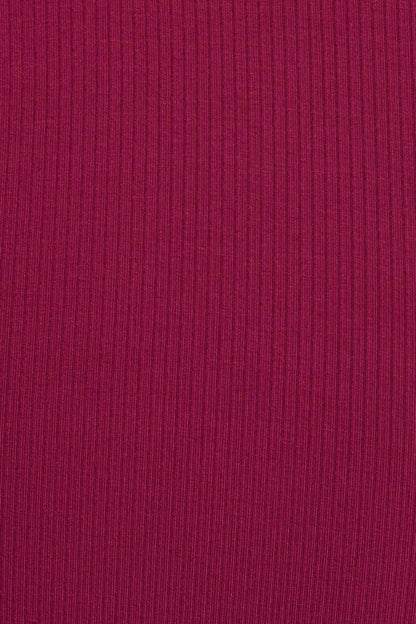Vanessa Square Neck Top Burgundy Garage Clothing Women