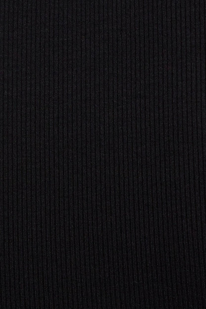 Funnel Neck T Shirt Black Garage Clothing Women