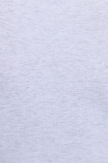 Funnel Neck T Shirt Gray Garage Clothing Women
