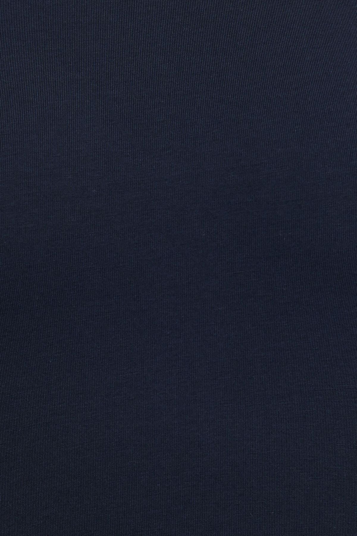 Tie Back T Shirt Navy Garage Clothing Women