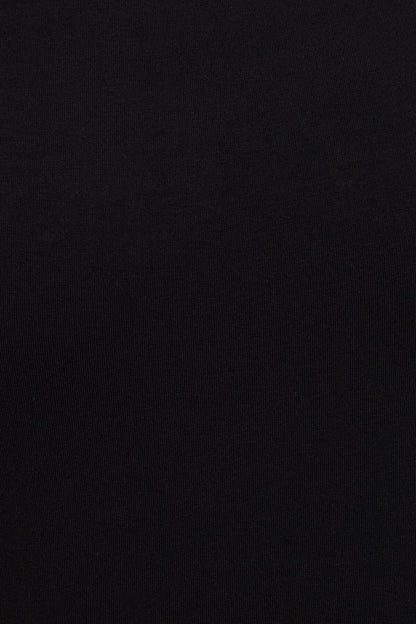 Tie Back T Shirt Black Garage Clothing Women