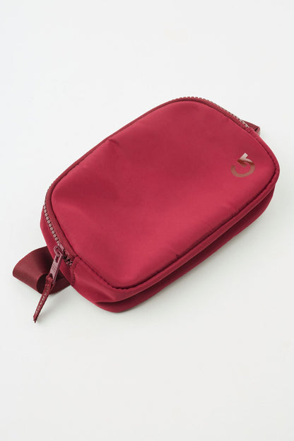 Active Belt Bag Burgundy Garage Clothing Women