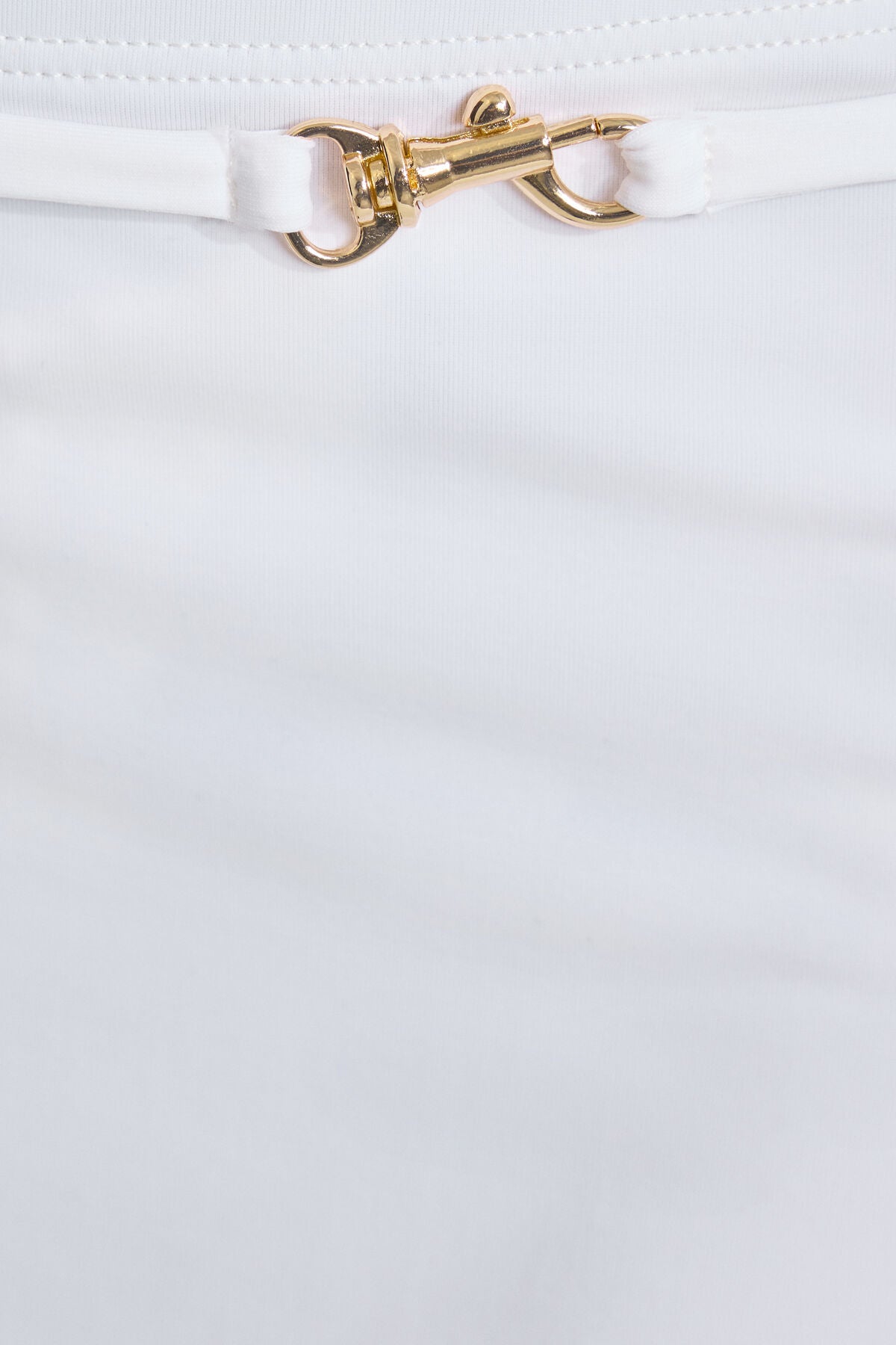 Belted Swim Skirt White Garage Clothing Women