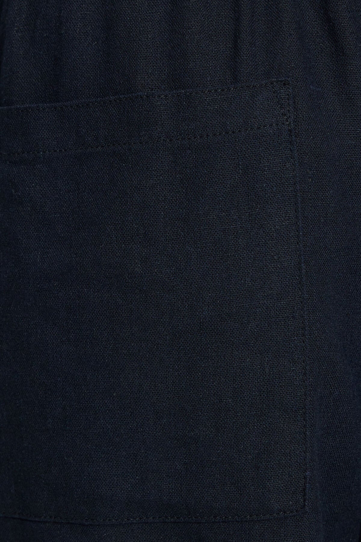 Lina Linen Shorts Navy Garage Clothing Women