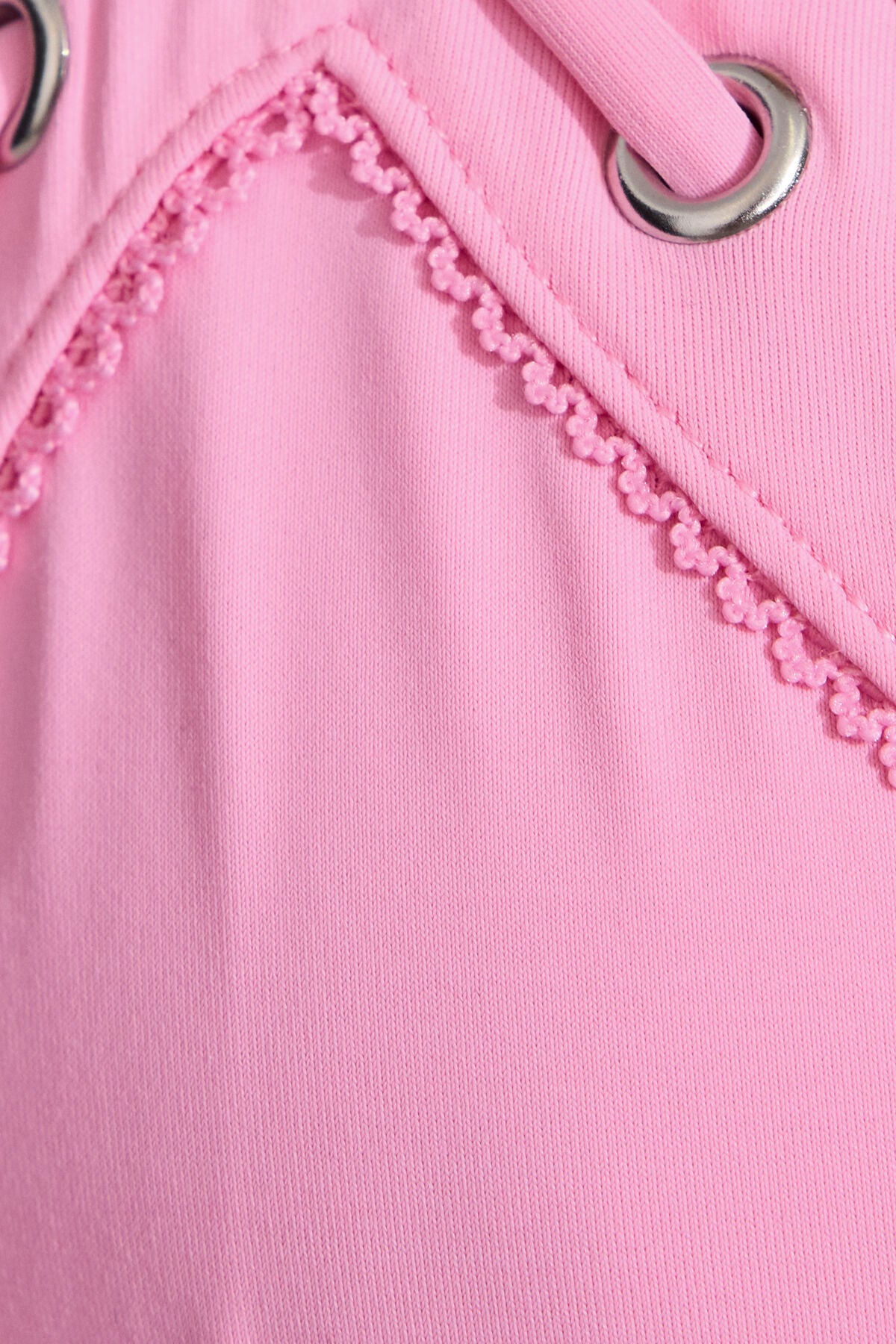 Cheeky Side Tie Bikini Bottom Pink Garage Clothing Women