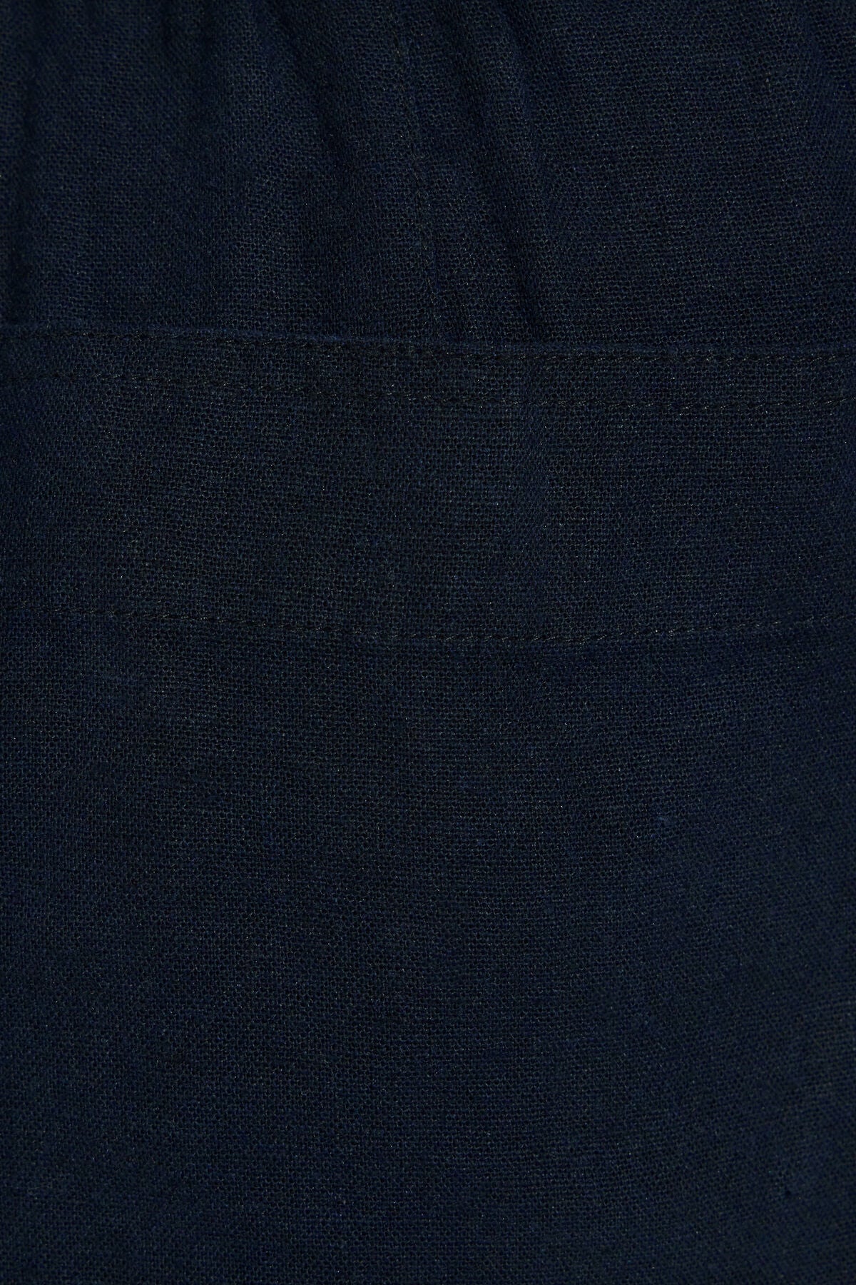 Baggy Linen Trousers Navy Garage Clothing Women