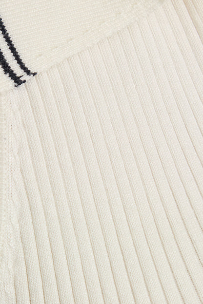 Bare Halter Polo Top White Garage Clothing Women