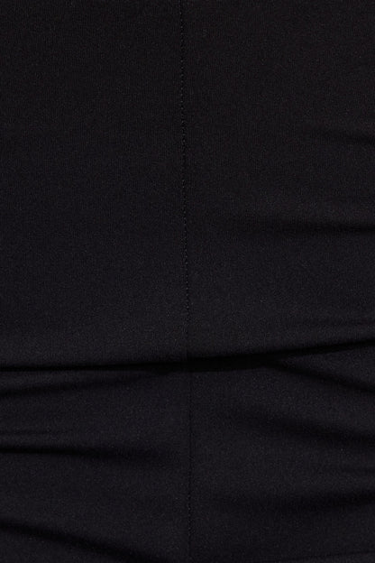 Sleek Halter Mini Dress Black Garage Clothing Women
