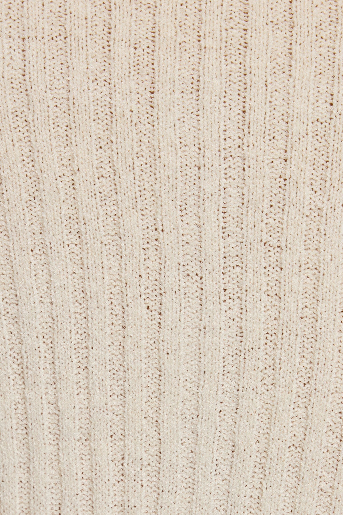 Novelty Rib Cardigan Beige Garage Clothing Women