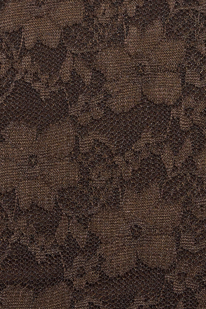 Lace Plunge Bustier Top Brown Garage Clothing Women