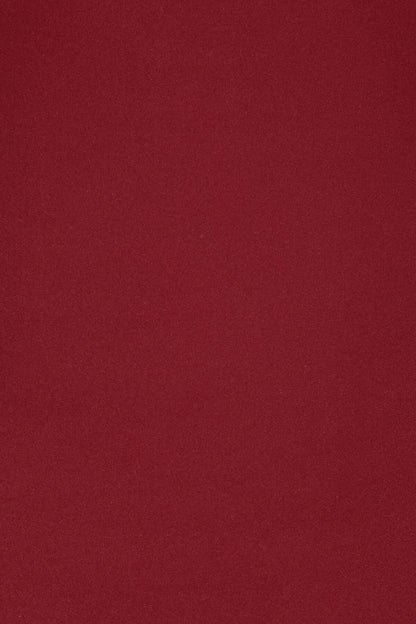 Sleek Boat Neck Long Sleeve Top Burgundy Garage Clothing Women