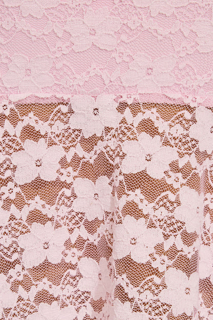 Lace Flyaway Cami Top PINK Garage Clothing Women