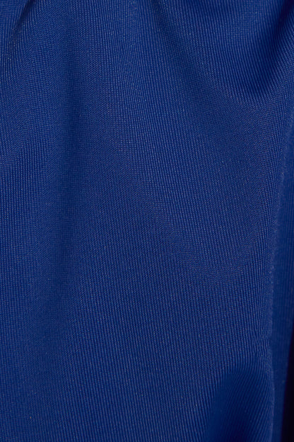 Ruched Side Tie Bikini Bottom Blue Garage Clothing Women