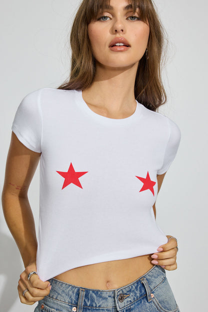 Stormi T Shirt WHITE Garage Clothing Women