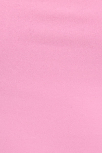 Sleek Longline Tube Top Pink Garage Clothing Women