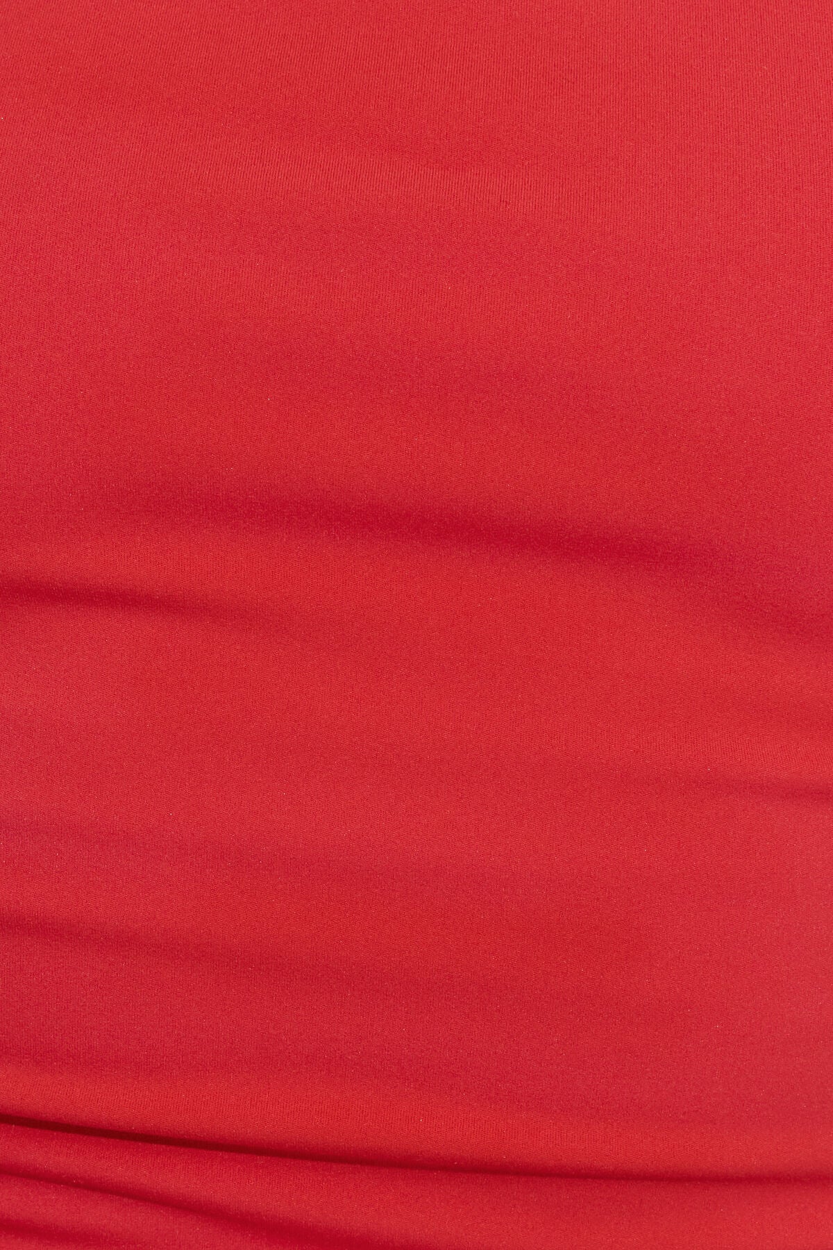 Sleek Longline Tube Top Red Garage Clothing Women