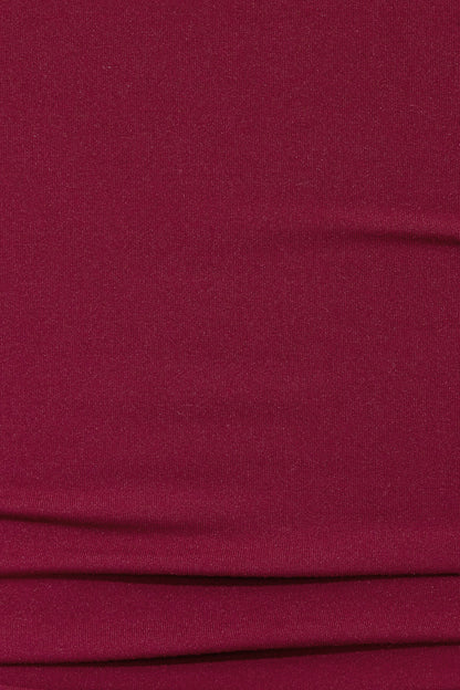 Sleek Longline Tube Top Burgundy Garage Clothing Women