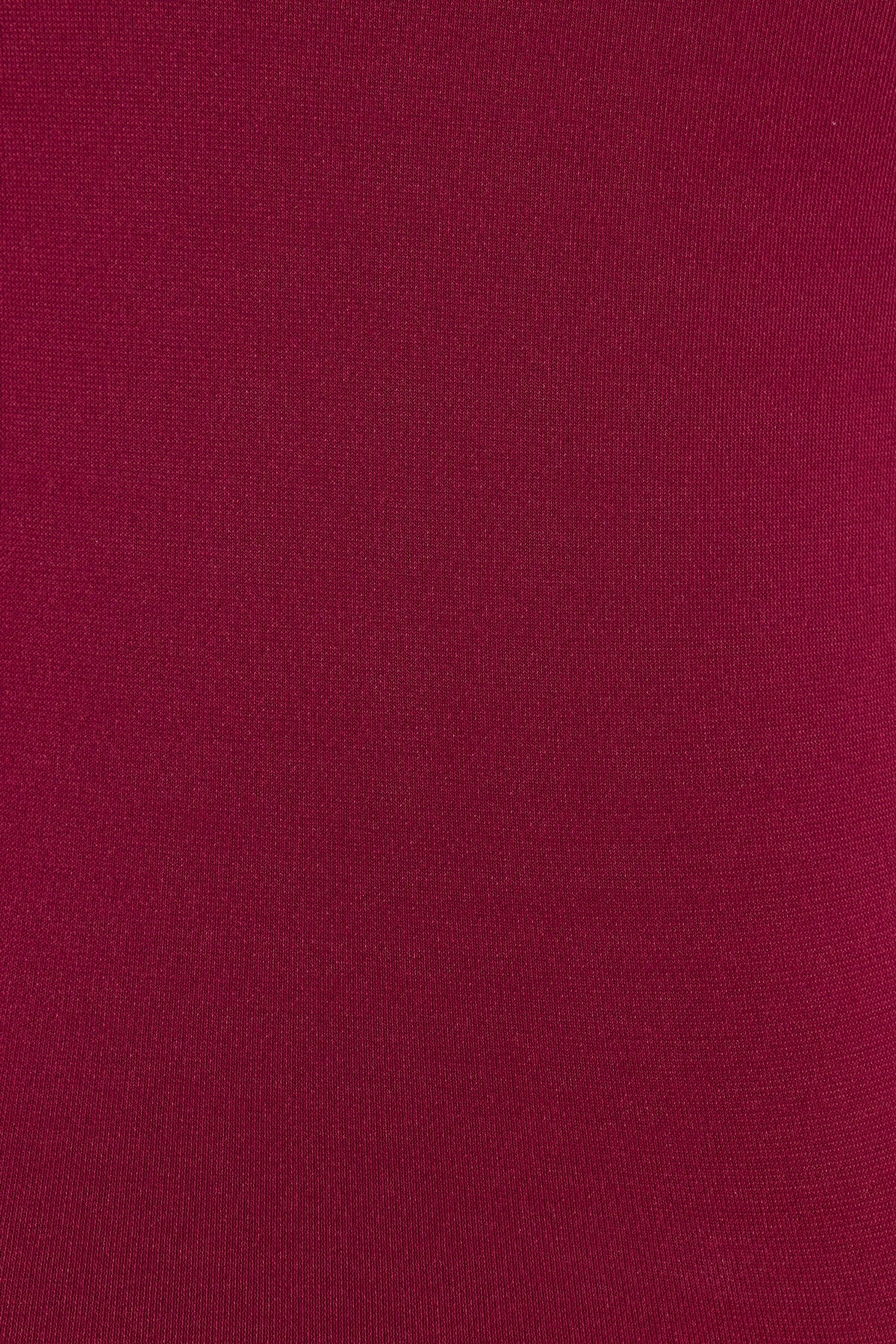 Pixie Plunge Halter Top Burgundy Garage Clothing Women