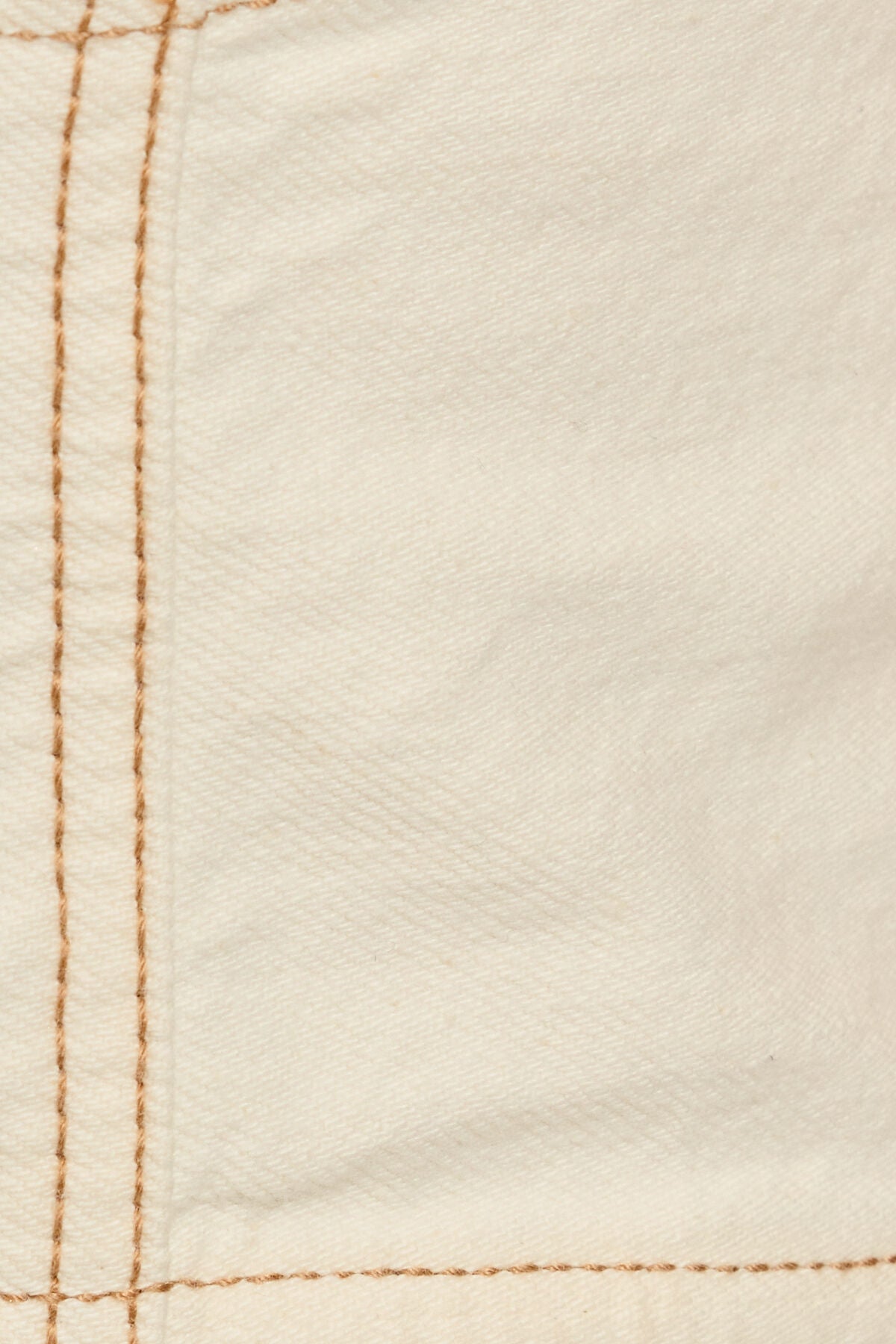 Buckled Denim Halter Top Beige Garage Clothing Women