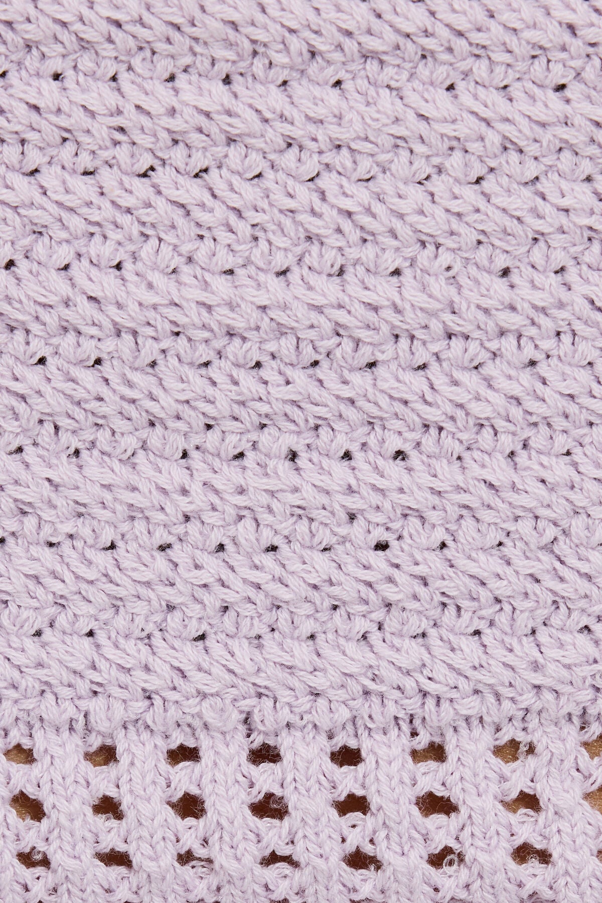 Crochet Tube Top Purple Garage Clothing Women