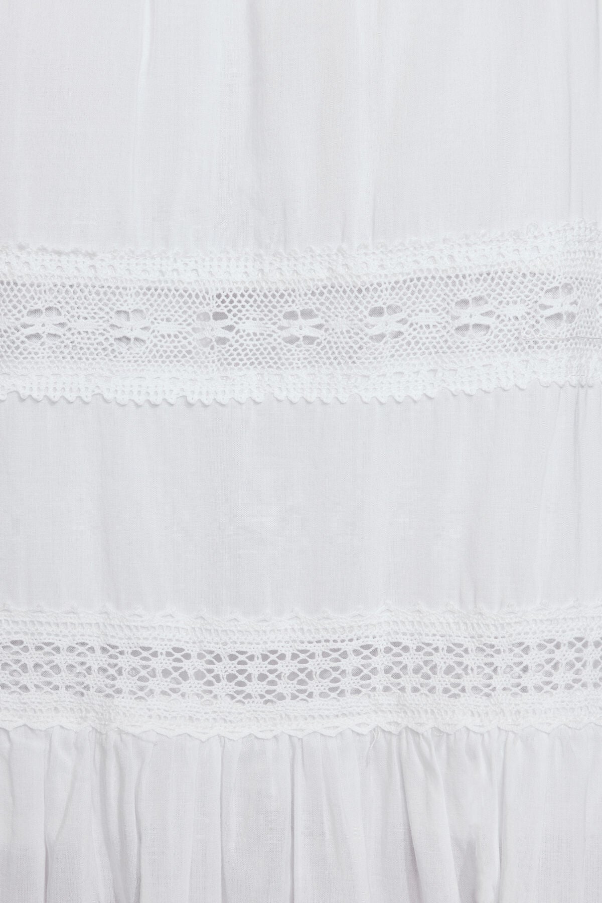 Iris Maxi Peasant Skirt White Garage Clothing Women