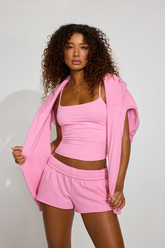SoftTerry Low Rise Shorts Pink Garage Clothing Women