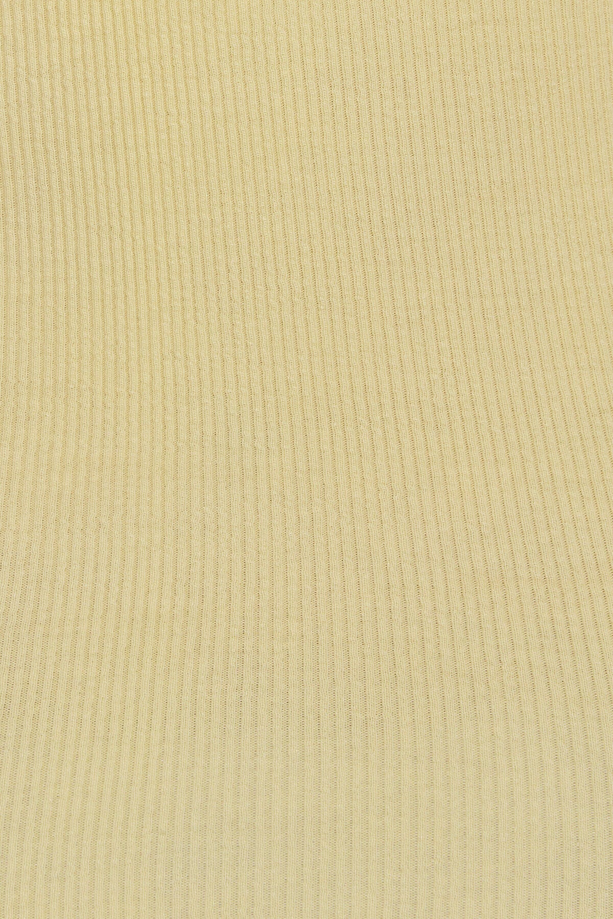 Scoop Neck Ribbed Tank Top Yellow Garage Clothing Women