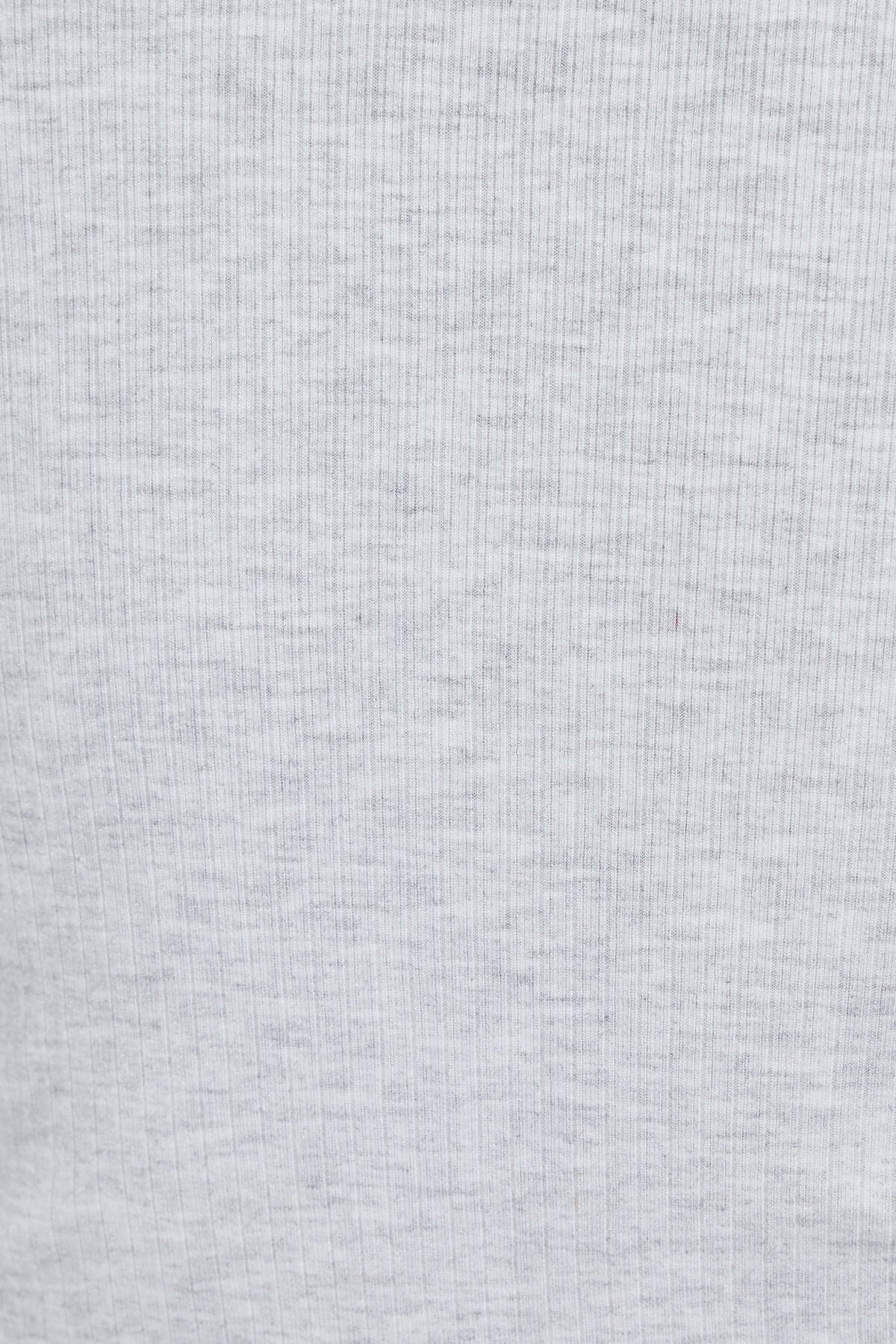 Rib Foldover Pants Gray Garage Clothing Women