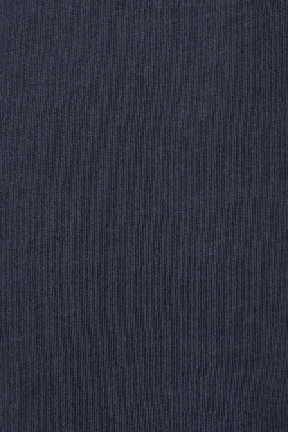 Oversized Henley Long Sleeve Top Blue Garage Clothing Women