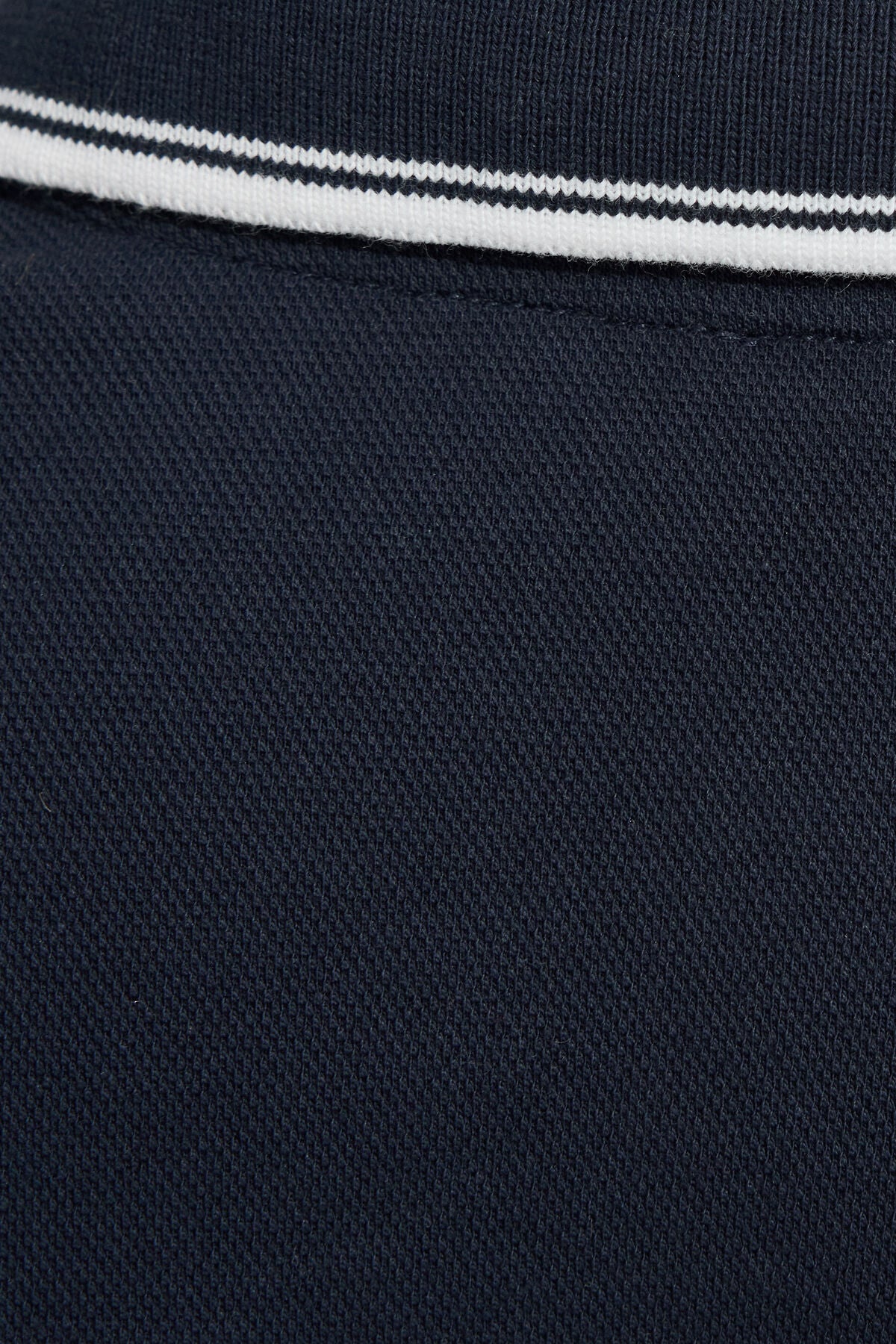 Oversized Cropped Polo Shirt Navy Garage Clothing Women
