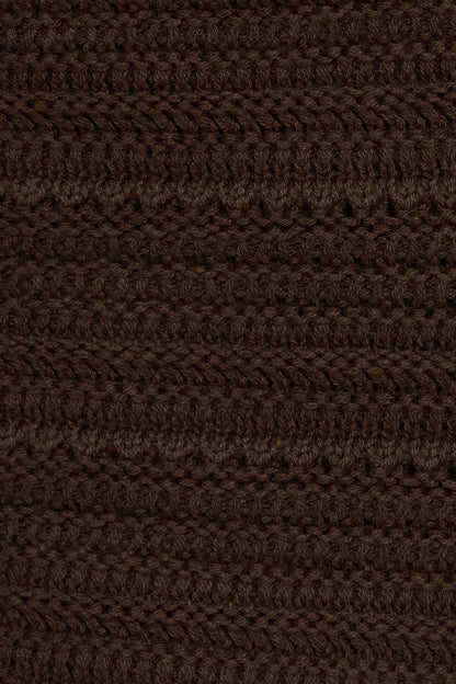 Festival Crochet Mini Shorts Brown Garage Clothing Women