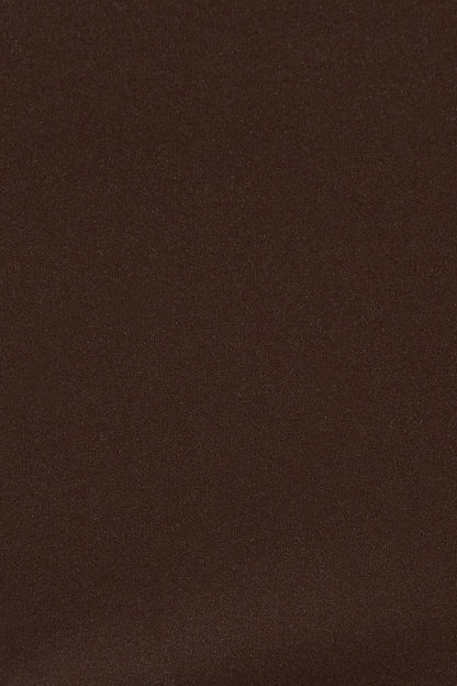 Sleek Plunge Cami Mini Dress Brown Garage Clothing Women