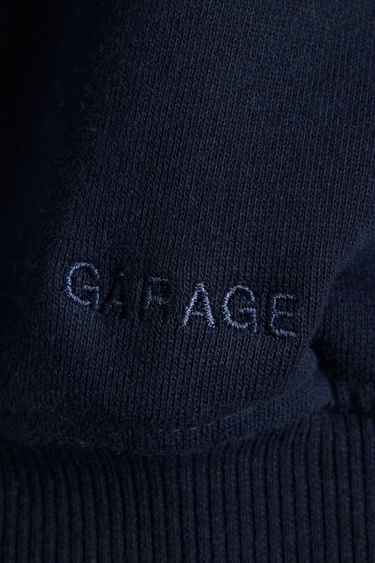 SoftTerry Chopped Crewneck Sweatshirt Navy Garage Clothing Women