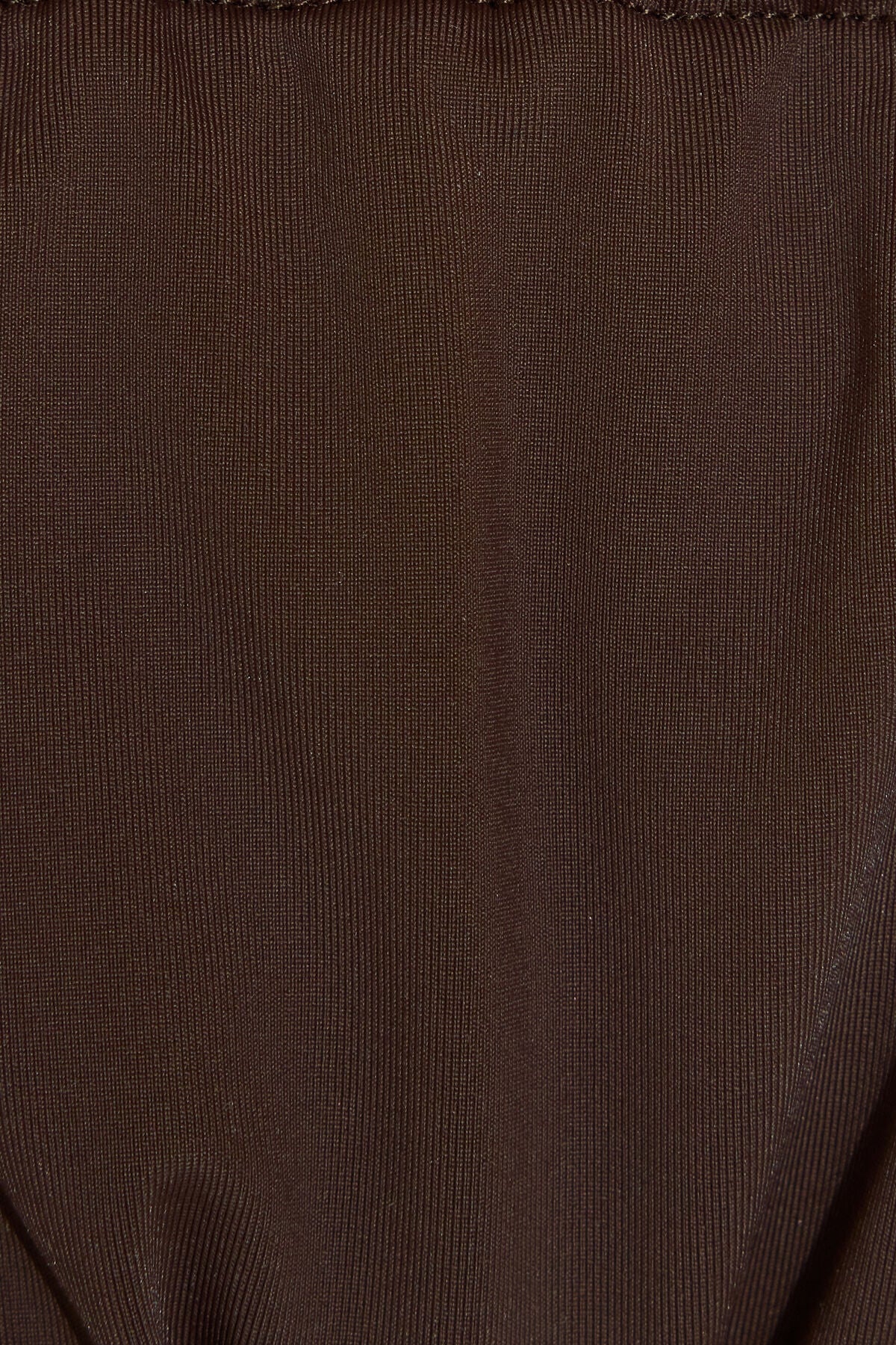 Ruched Tiny Bikini Bottom Brown Garage Clothing Women