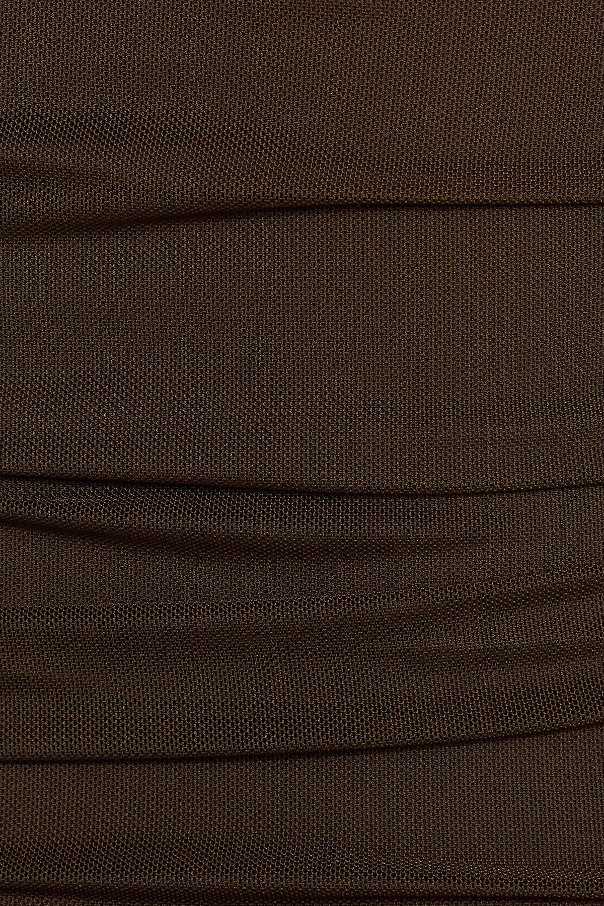 Rosalie Ruched Tube  Top Brown Garage Clothing Women