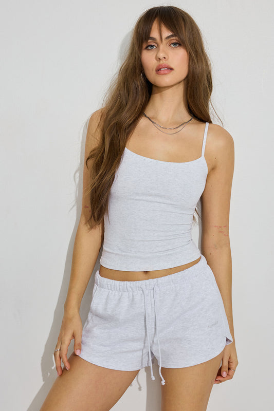 SoftTerry Sport Shorts Gray Garage Clothing Women