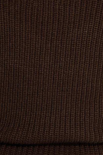 Rylie Supersoft V-Neck Top Brown Garage Clothing Women