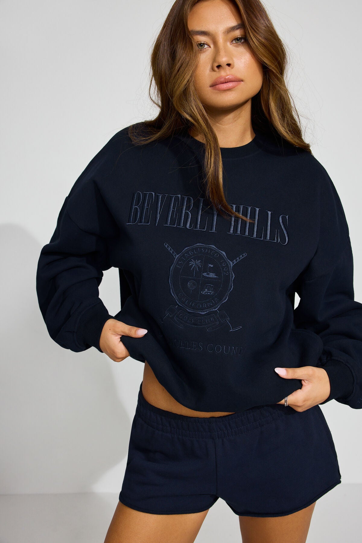 UltraFleece Crewneck Sweatshirt Blue Garage Clothing Women