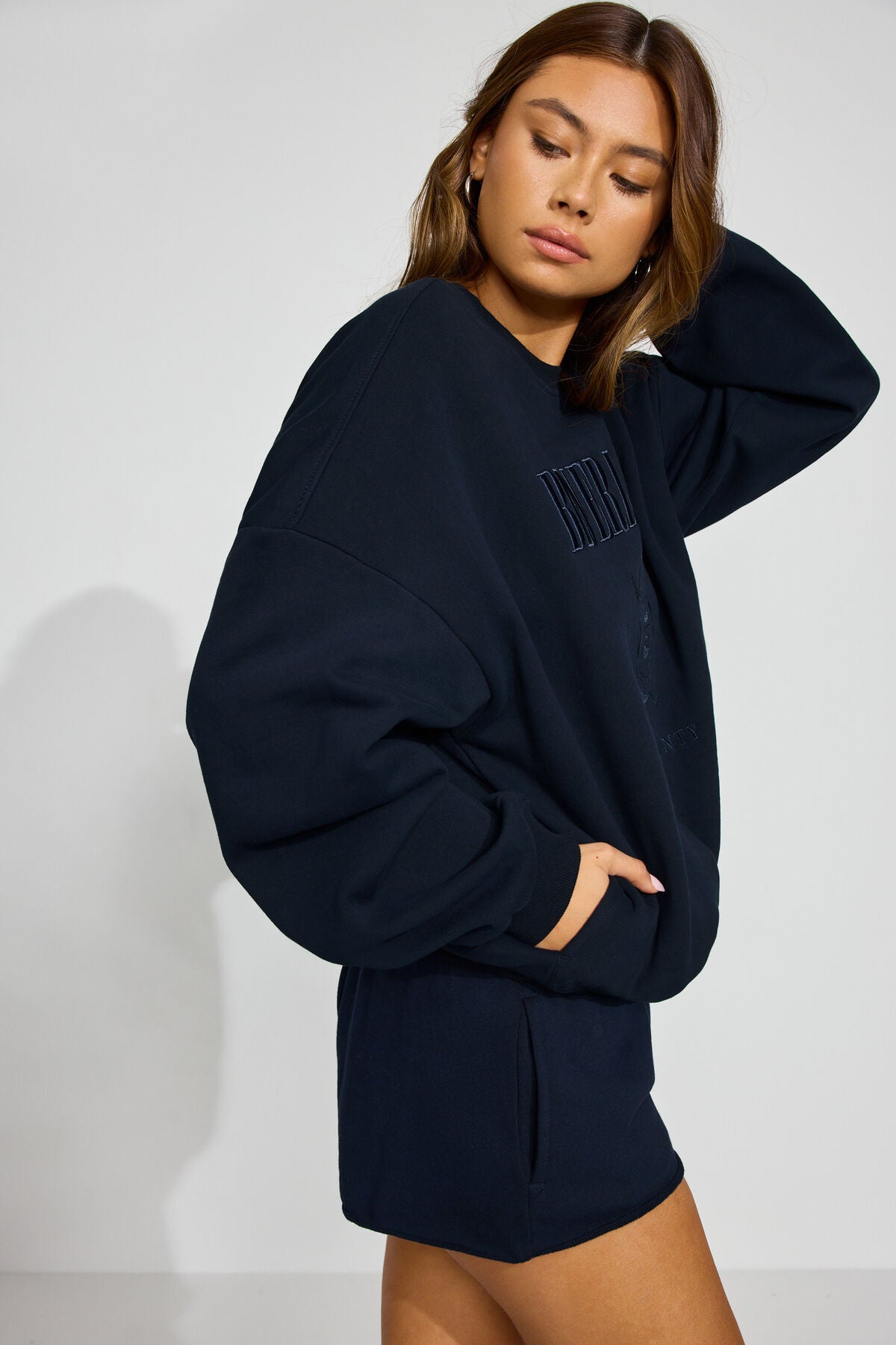 UltraFleece Crewneck Sweatshirt Blue Garage Clothing Women