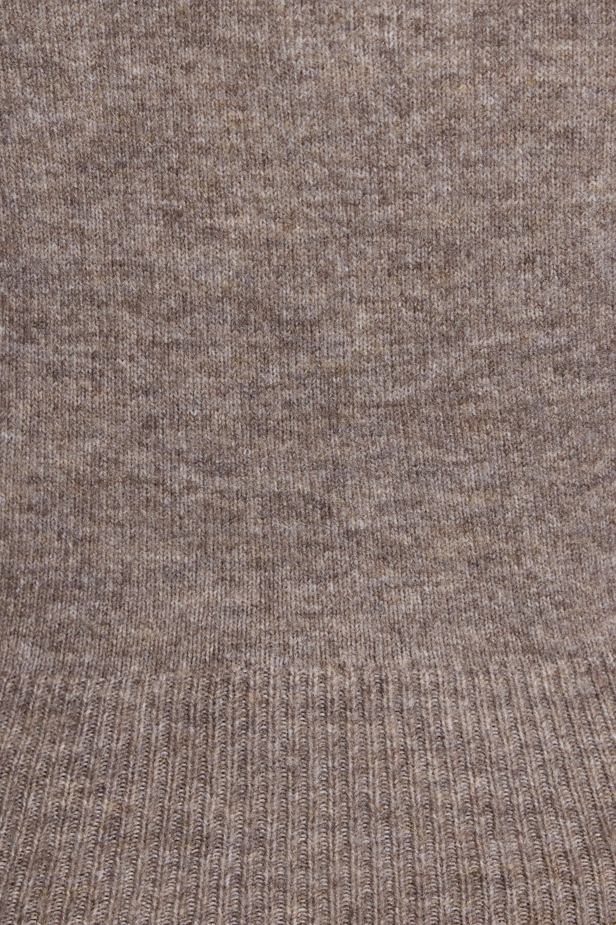 Long Sleeve Spongy Henley Sweater Brown Garage Clothing Women