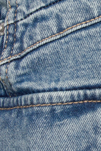 Denim Cargo Skort Blue Garage Clothing Women