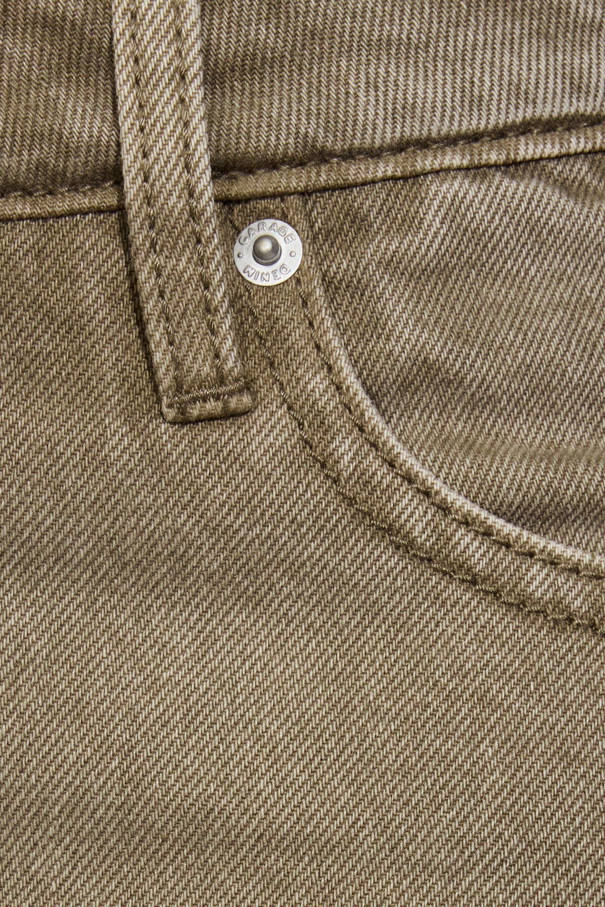 Twill Micro Skort Green Garage Clothing Women
