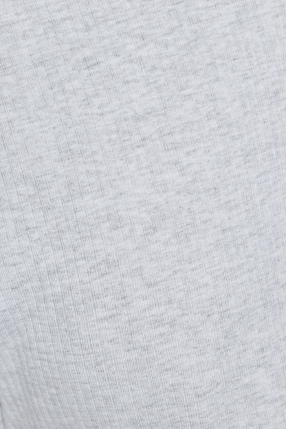 Rib Sleep Shorts Gray Garage Clothing Women