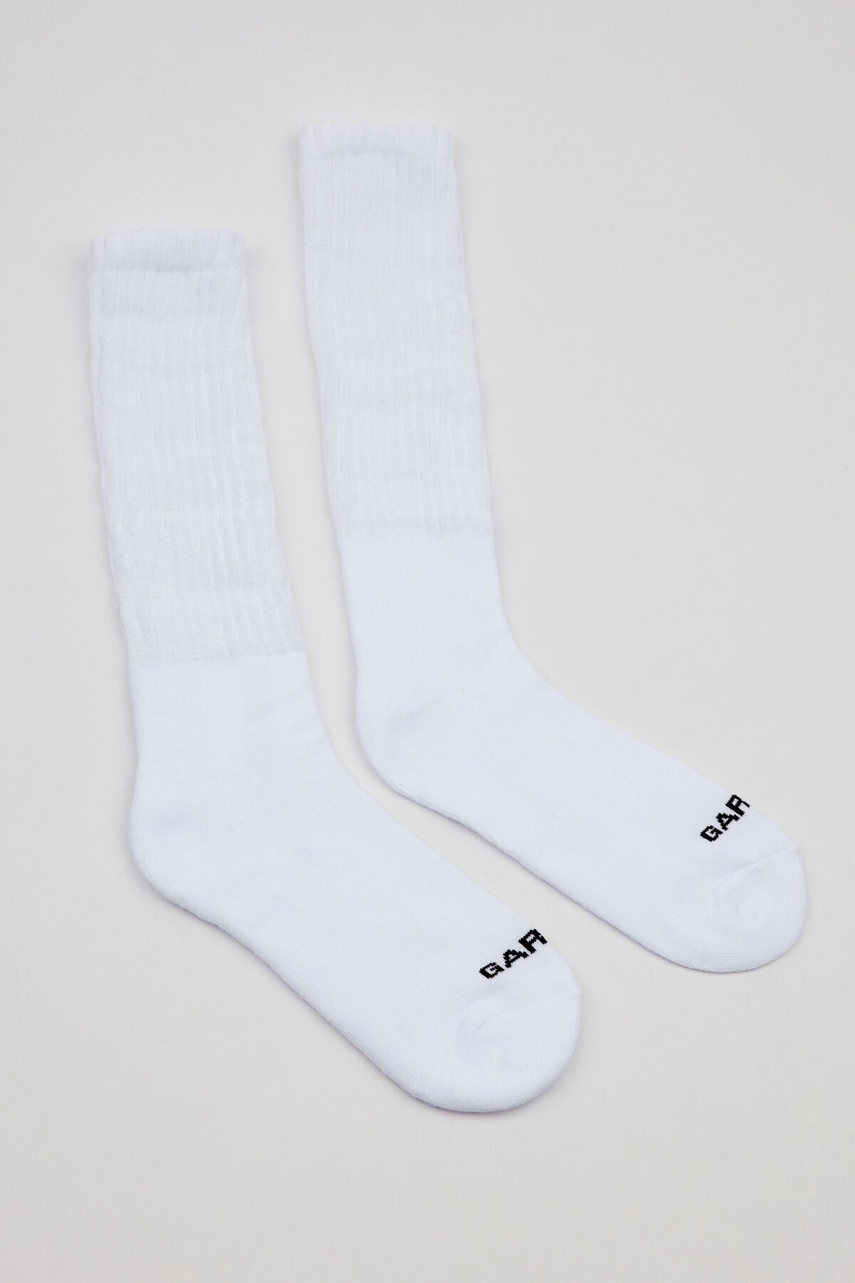 Sport Crew Scrunch Socks White Garage Clothing Women