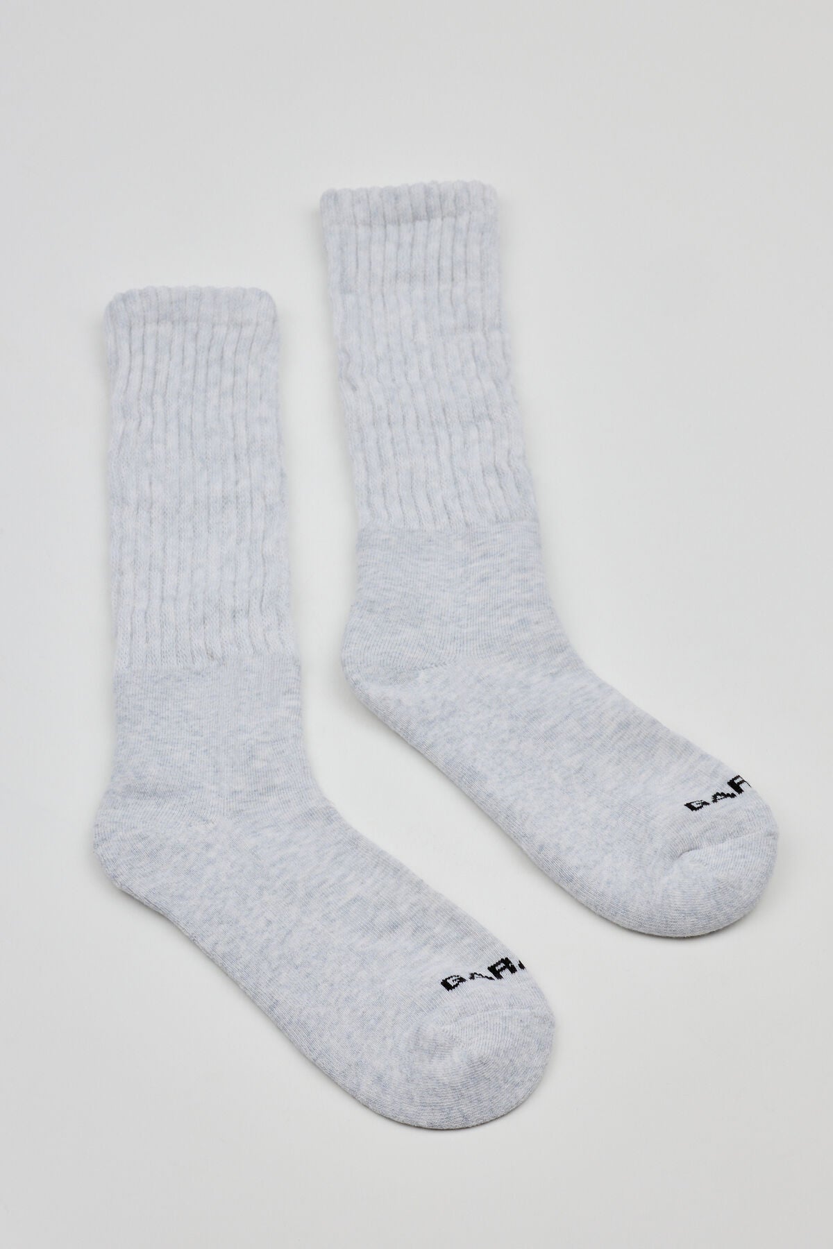 Sport Crew Scrunch Socks Gray Garage Clothing Women