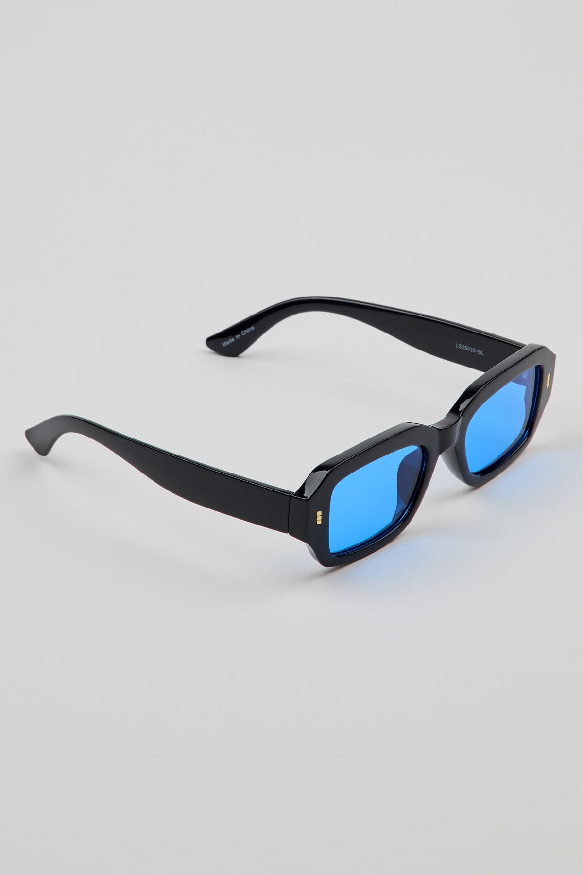 Square Thick Frame Sunnies Black Garage Clothing Women