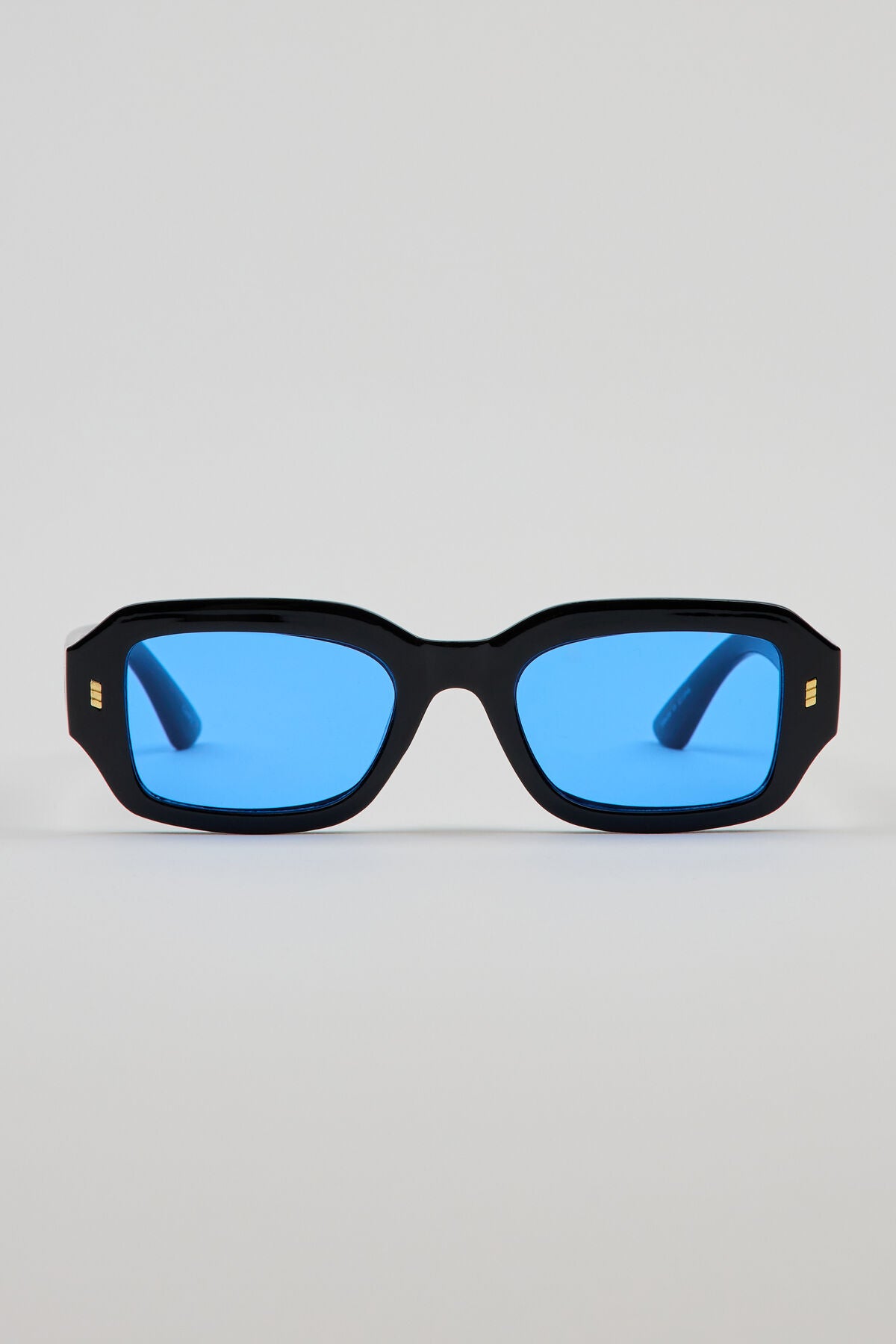 Square Thick Frame Sunnies Black Garage Clothing Women